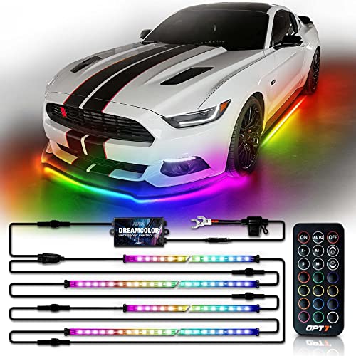 Aura DreamColor Underglow Chasing Light Kit with APP & Remote Control (4 Count)