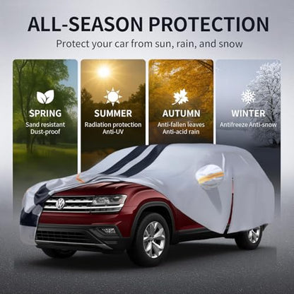 Multi Layer Car Cover Custom Fit for VW Atlas