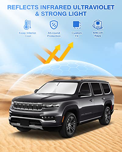 Windshield Sun Shade for 2022 (8 Count)
