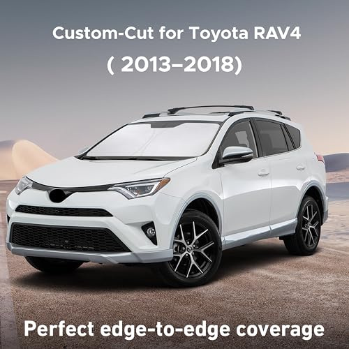 Windshield Sunshade Compatible for Toyota RAV4 2013