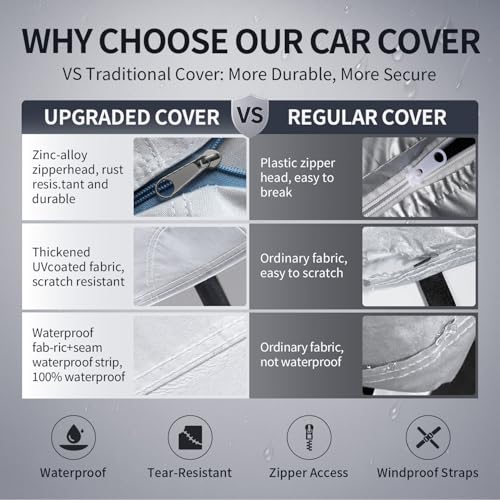 Multi Layer Car Cover Custom Fit for Chevrolet Bolt EV