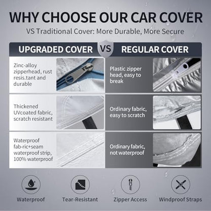 Multi Layer Car Cover Custom Fit for Chevrolet Bolt EV