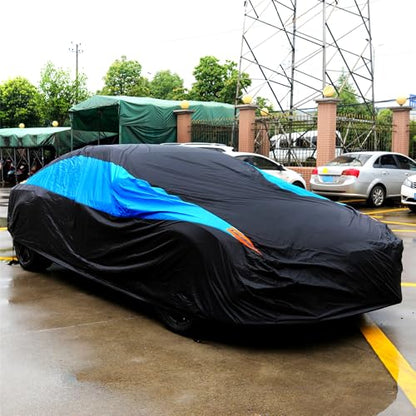 Waterproof Car Cover All Weather Snowproof UV Protection Windproof Outdoor Full car Cover