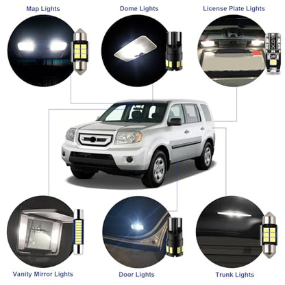 LED Interior Car Lights for Honda