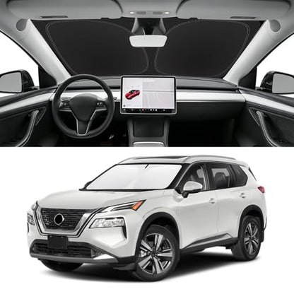 Custom Fit Windshield Sun Shade for Nissan Rogue 2021