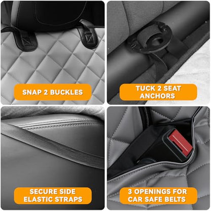 Dog Car Seat Cover for Back Seat