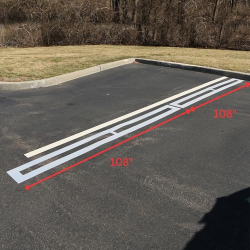 Parking Lot Line Stencil (2 Count)