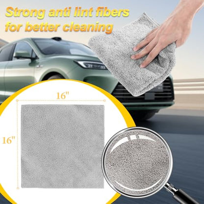 Car Wash Drying Towels (6 Count)