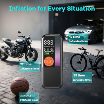 150PSI Portable Cordless Tire Inflator Air Compressor (24 Count)
