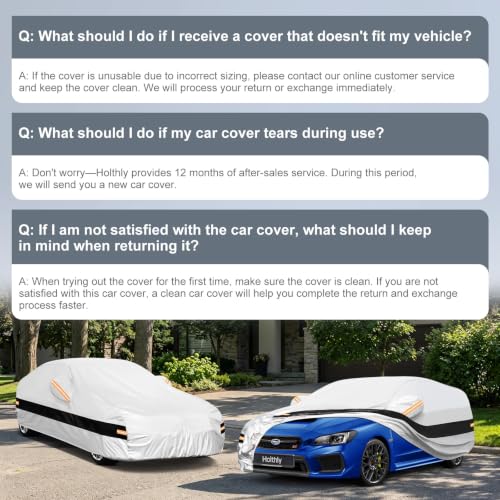 10 Layers Hatchback Car Cover Custom Fit for Subaru Impreza