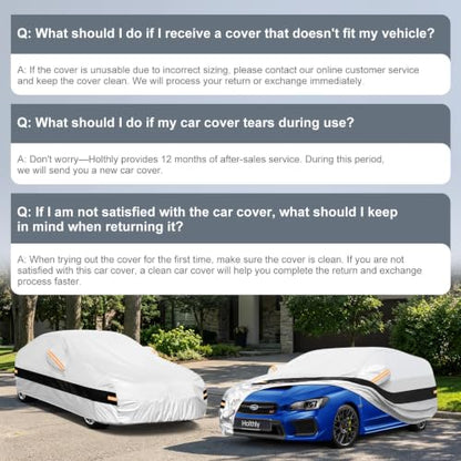 10 Layers Hatchback Car Cover Custom Fit for Subaru Impreza