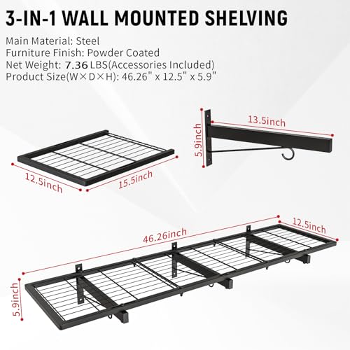 Garage Wall Shelves