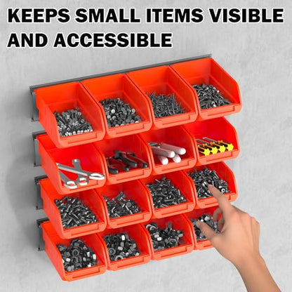 Wall Mounted Storage Bins