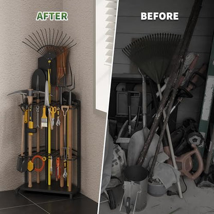Garden Tool Organizer for Corner