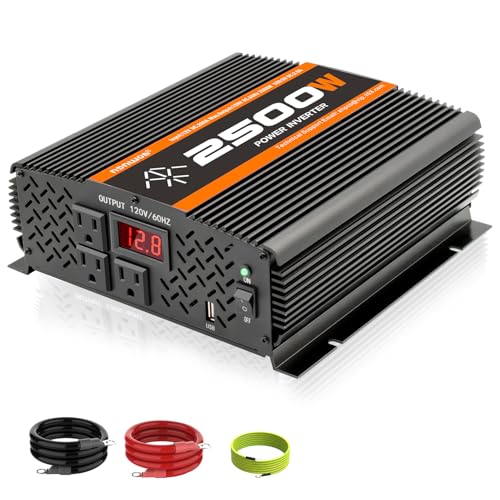 2500 Watt car Power Inverter 12V to 110V