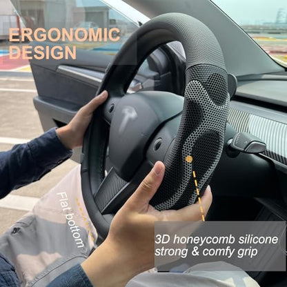 Comfy Grip Steering Wheel Cover for Tesla Model Y