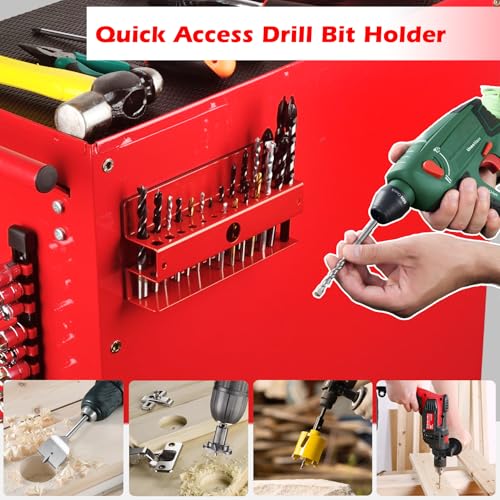 Drill Bit Organizer Heavy Duty