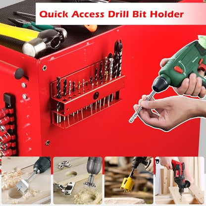 Drill Bit Organizer Heavy Duty