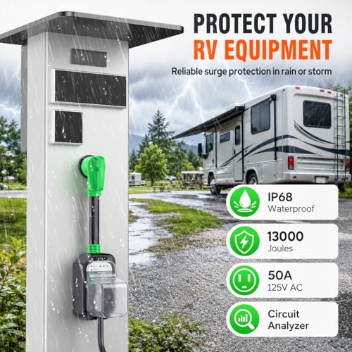 RV Surge Protector 50 Amp