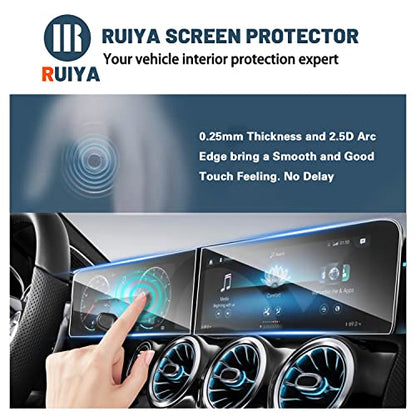 2020 2025 2026 GLB 250 Screen Protector for Benz GLB 250 10.25" Split Screen (2 Count)