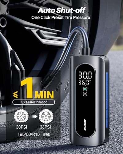 Tire Inflator Portable Air Compressor