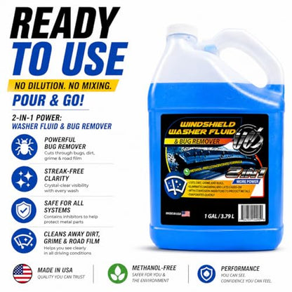 Windshield Washer Fluid 2 (128 Fl Oz)