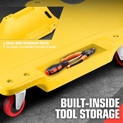36" L X 17" W x 4.25" H Vehicle Repair Low Profile Automotive Creeper w