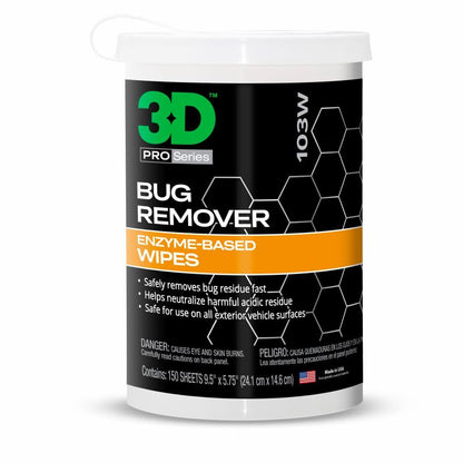 Bug Remover Versatile Exterior Solution for Removing Bugs from Windows (150 Count)