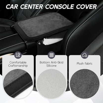 Center Console Cover with 2 Side Pockets