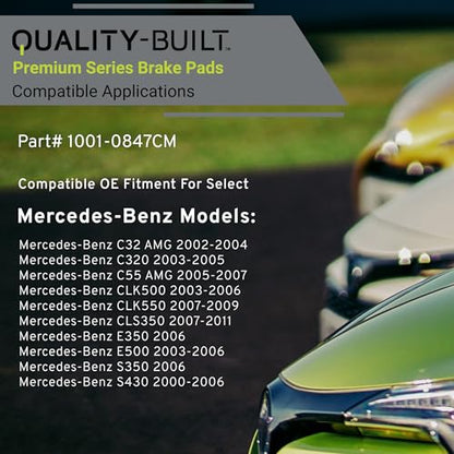 Front Semi Metallic Brake Pads