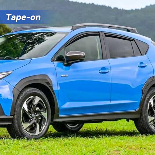 Window Visors Rain Guards for 2024 2025 2026 Subaru Crosstrek & Impreza