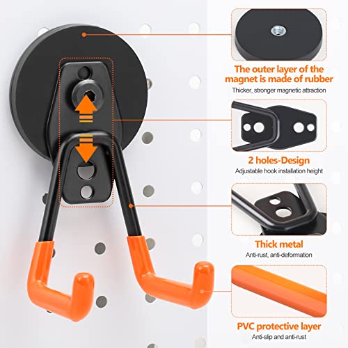 4Pcs Strong Magnetic Hook
