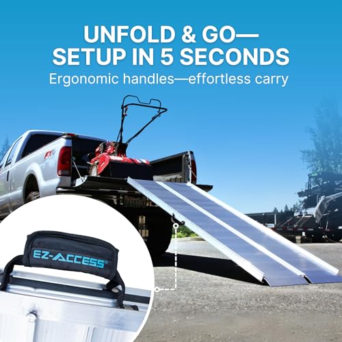 Traverse Aluminum Singlefold Edgeless Ramp