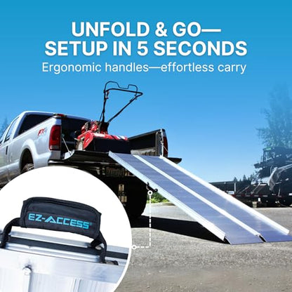 Traverse Aluminum Singlefold Edgeless Ramp