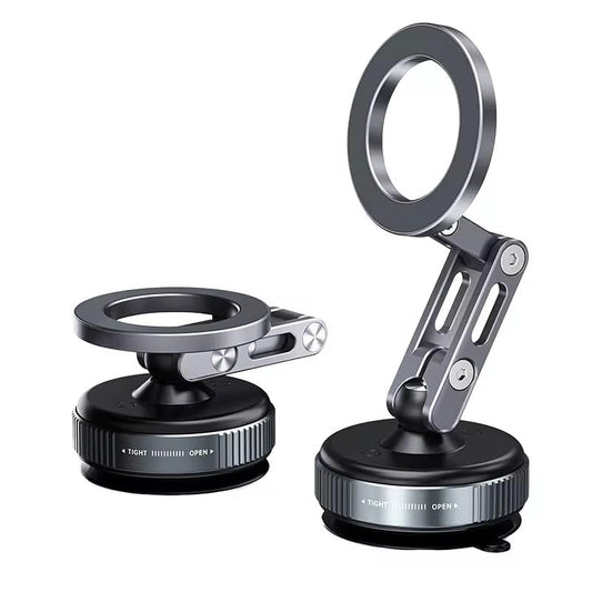Vacuum Magnetic Phone Holder for Car 360° Adjustable Magsafe Car Mount