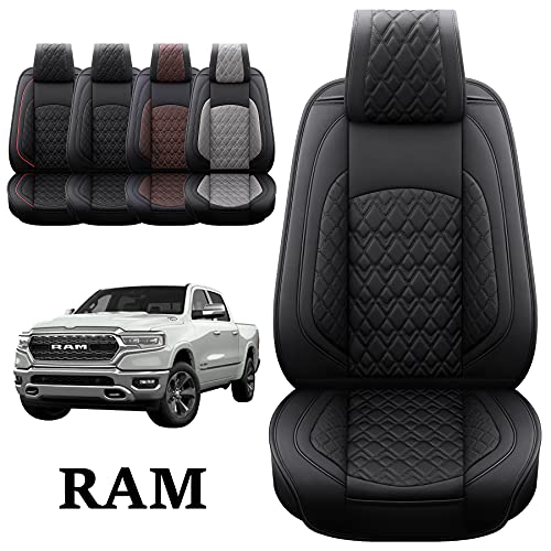 Car Seat Covers for Dodge Ram 2 Pcs Front (2 Count)