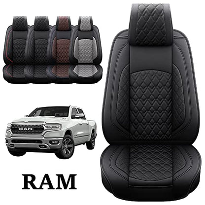 Car Seat Covers for Dodge Ram 2 Pcs Front (2 Count)