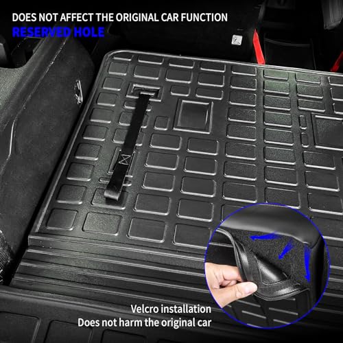 Trunk Mat with Backrest Mat for 2020