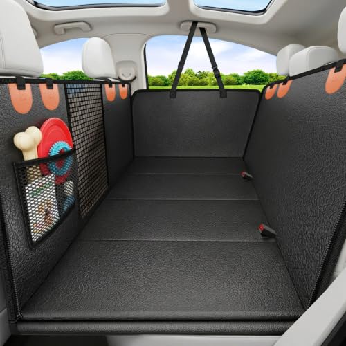 PU Leather Hard Bottom Dog Car Seat Cover