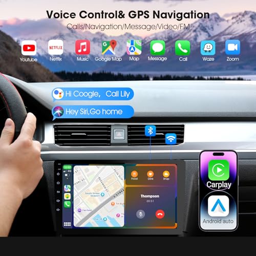 9 Inch Cars Radio with Apple Carplay and Android Auto