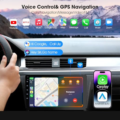 9 Inch Cars Radio with Apple Carplay and Android Auto