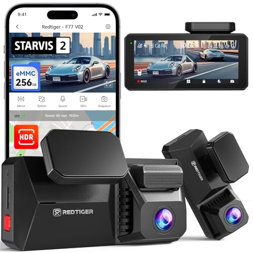 F77 V2 256GB eMMC Dash Cam