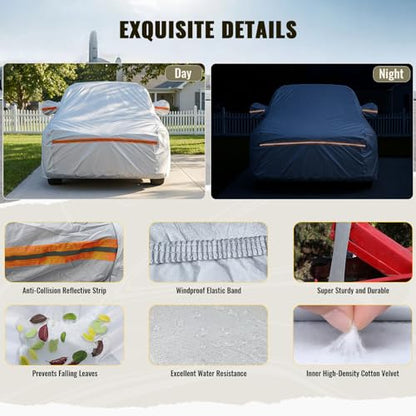 6 Layers Full Car Cover for Sedan