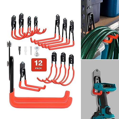Garage Hooks Organizer Kit