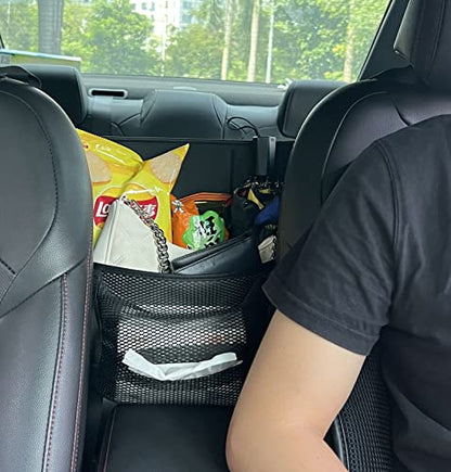 Car Suede Seat Organizer High