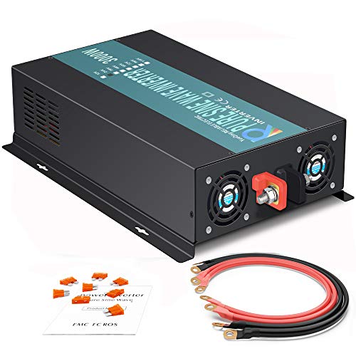 3000W 12V Pure Sine Wave Solar Power Inverter DC AC Converter