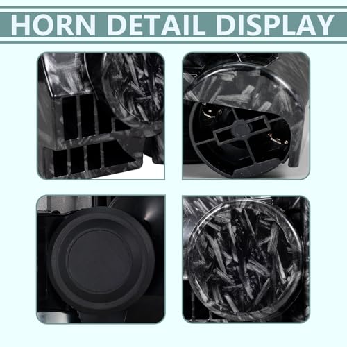 Car Horn with Relay Train Horn for Motorcycle Loud Air Horn for Car