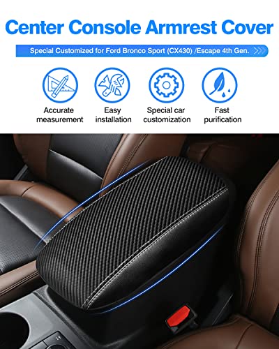 Center Console Cover for Ford Bronco Sport 2021