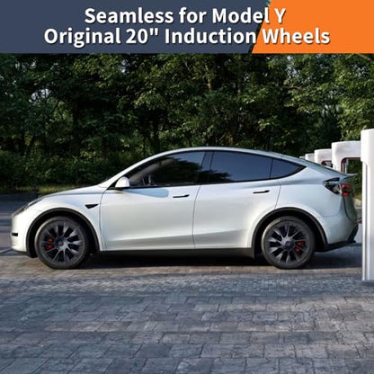 Tesla Model Y Rim Protector Fit 20" Induction Wheels 2020 (4 Count)