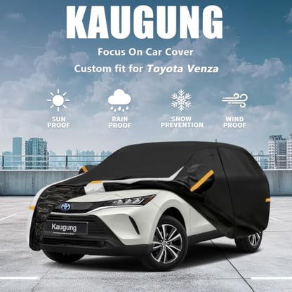 10 Layers Car Cover Custom Fit for Toyota Venza 2008